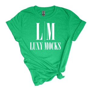 Heather Irish Green T-shirt Mockup: Gildan 64000 Women&#39;s Tee (Digital Download)
