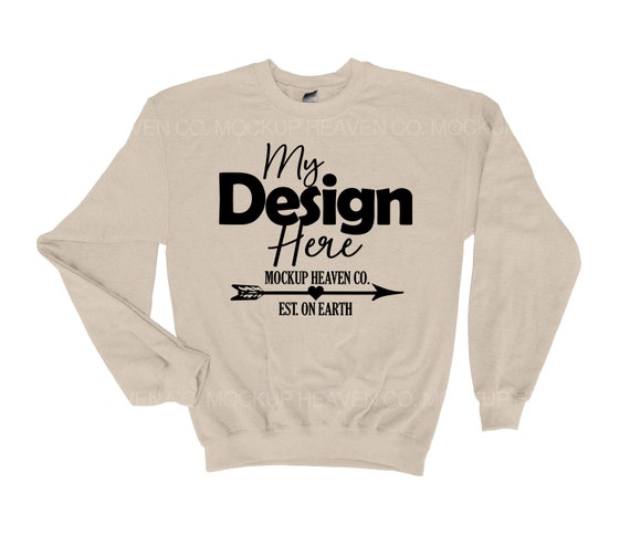 Sand colored cheap sweatshirt
