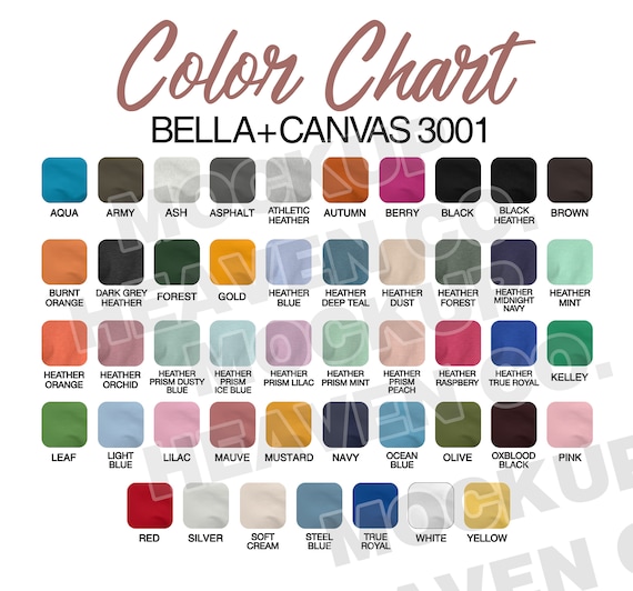 bella canvas 3001 reddit
