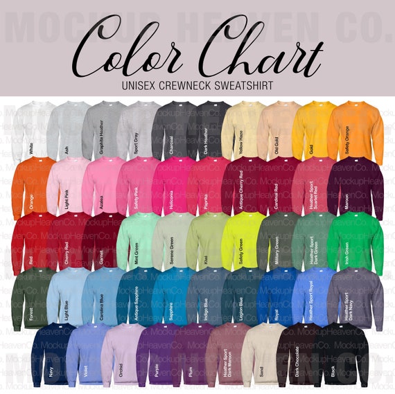 Gildan g180 size chart sale