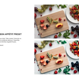 FOOD BLOGGER FILTERS. 10 Mobile & Desktop Lightroom Presets. Elevate Your Food Photography image 5