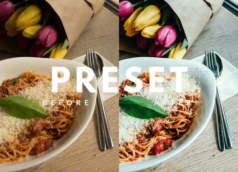 FOOD BLOGGER FILTERS. 10 Mobile & Desktop Lightroom Presets. Elevate Your Food Photography image 3