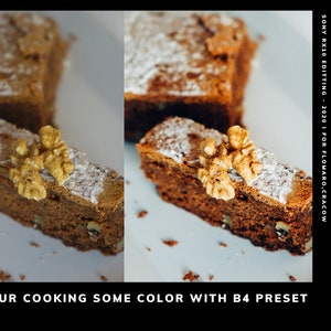 FOOD BLOGGER FILTERS. 10 Mobile & Desktop Lightroom Presets. Elevate Your Food Photography image 4