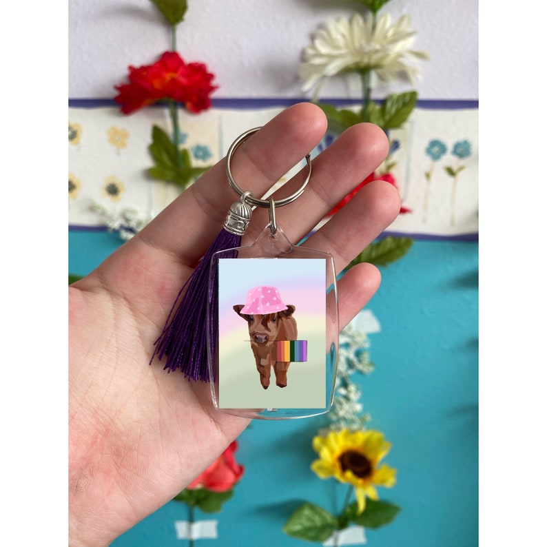 FREE TASSLE Custom Pride Buddies Keychain