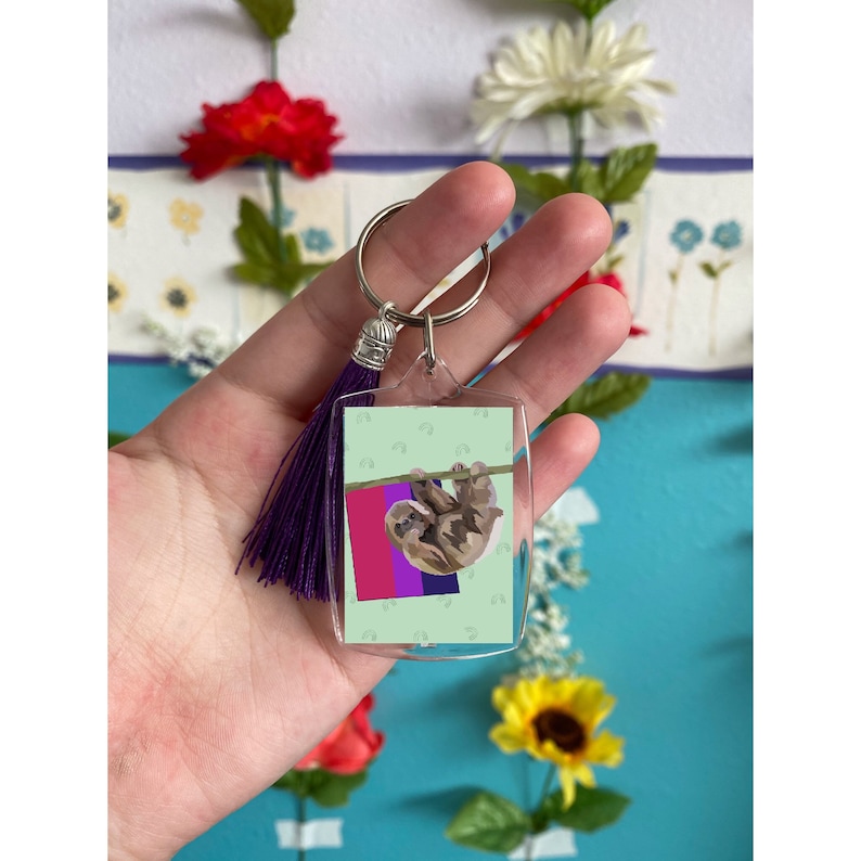 FREE TASSLE Custom Pride Buddies Keychain
