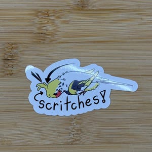 Macchiato Scritches Sticker