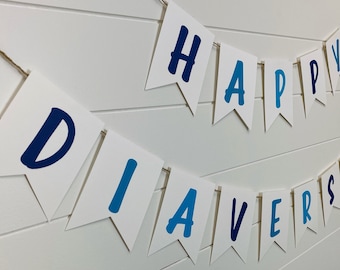 Diaversary Banner celebrate type one diabetes strength & your brave t1d with a party