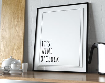 It's Wine O'clock