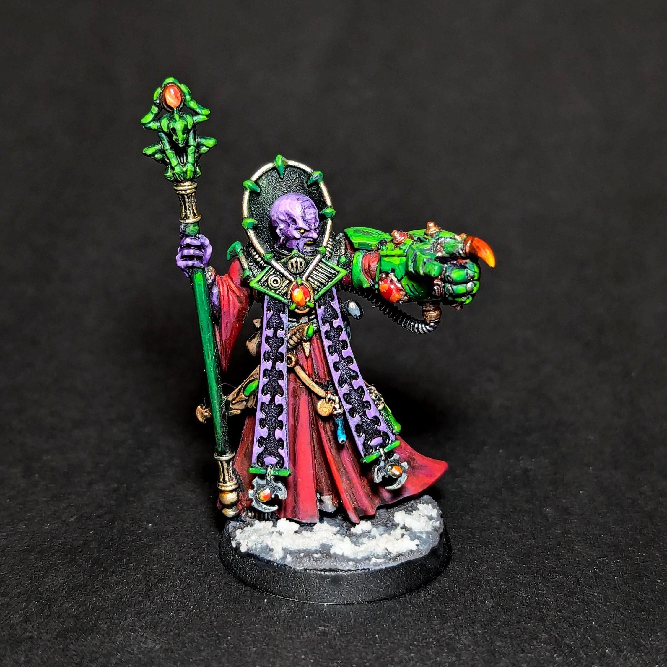 Custom Genestealer Cults Magus : Painted Warhammer 40,000