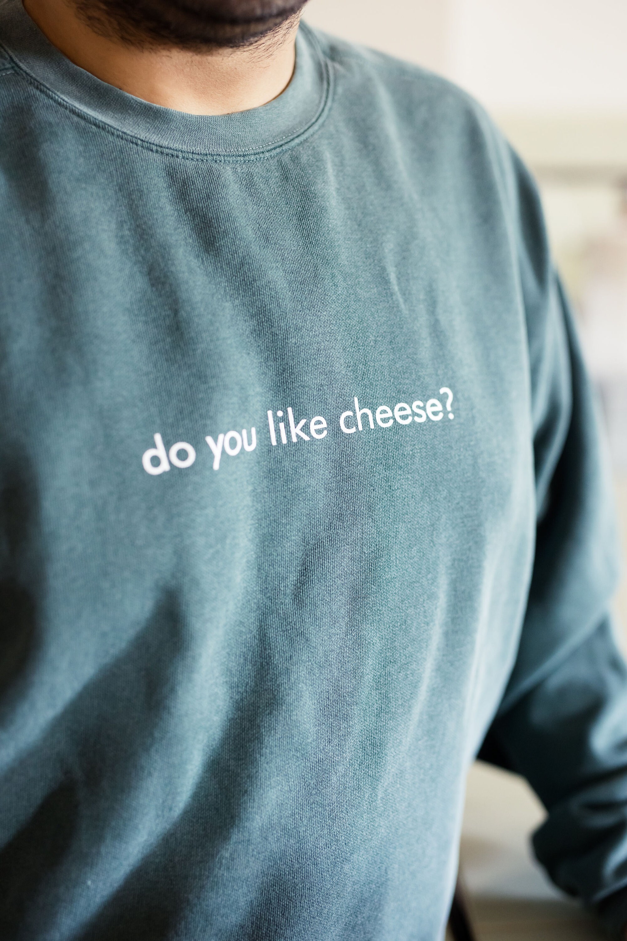 Do You Like Cheese Unisex Crewneck Sweatshirt She's the Etsy UK