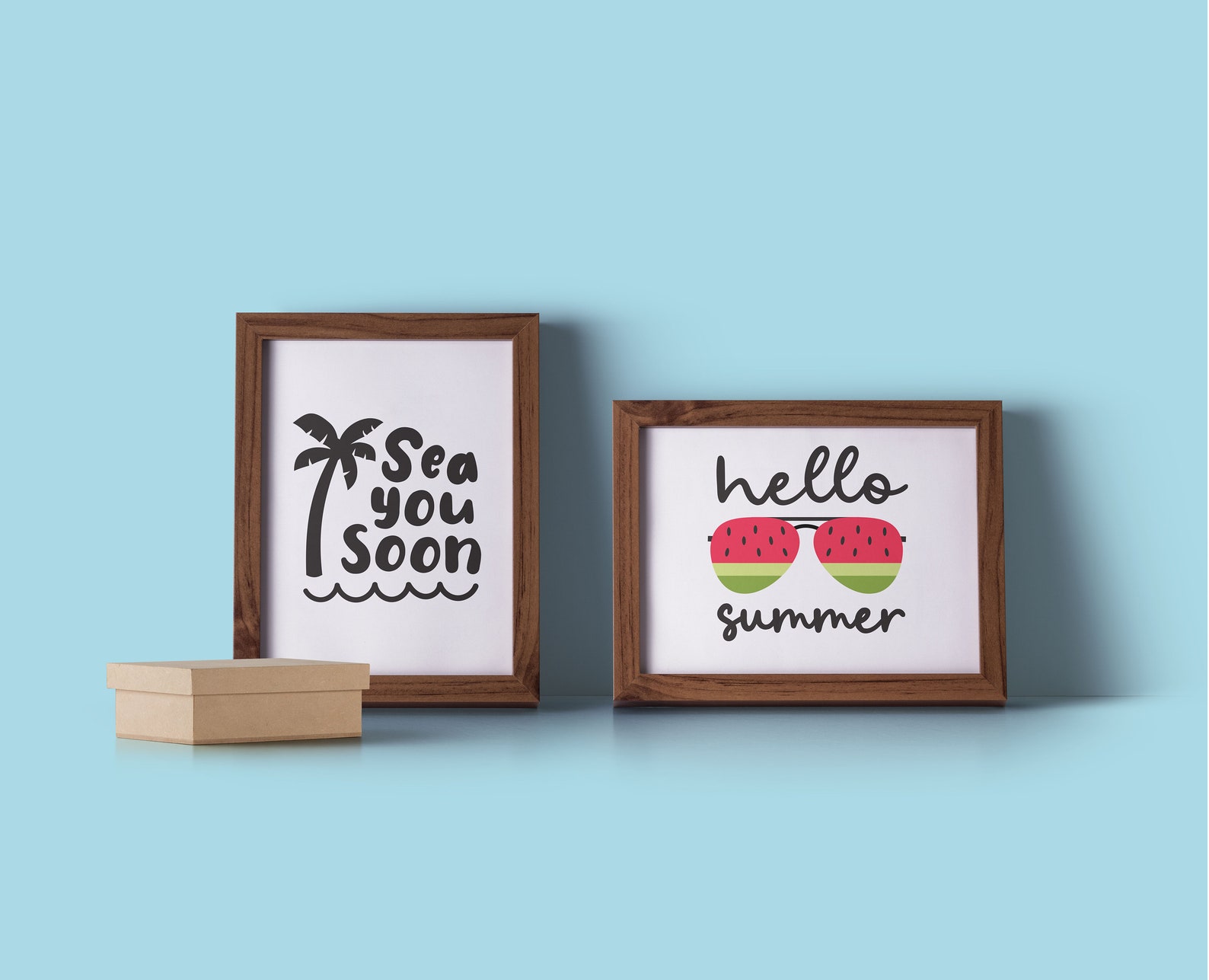 Download Hello Summer Sunglasses Watermelon SVG Summer cut file | Etsy