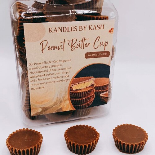 Peanut Butter Cup Waxmelts Embeds New Highly Scented Etsy