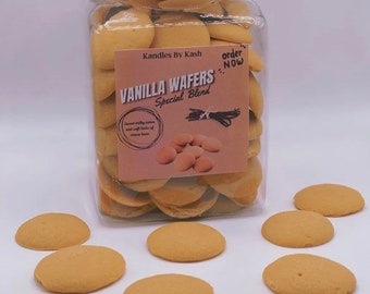 Wholesale Vanilla Wafer Wax Melts | Realistic Wax Embeds For Candles | Cookie Embeds | Banana Pudding Candle | Dessert Candle | Fake Food