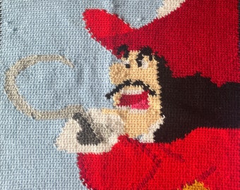 かぎ針編みのパターン - キャプテンフック