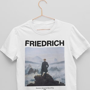 Wanderer above the Sea of Fog – Caspar David Friedrich | Classical Art | Classic Old Painting | Vintage Aesthetic | Famous Painting Print