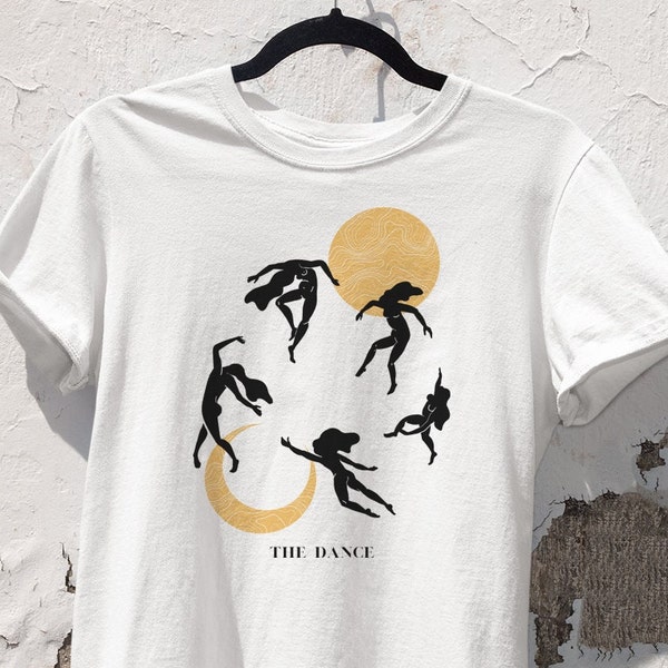 T-SHIRT Unisex 100 % Baumwolle / Nachhaltig & Fairtrade / Minimalistisches Designe / The Dance Henri Matisse