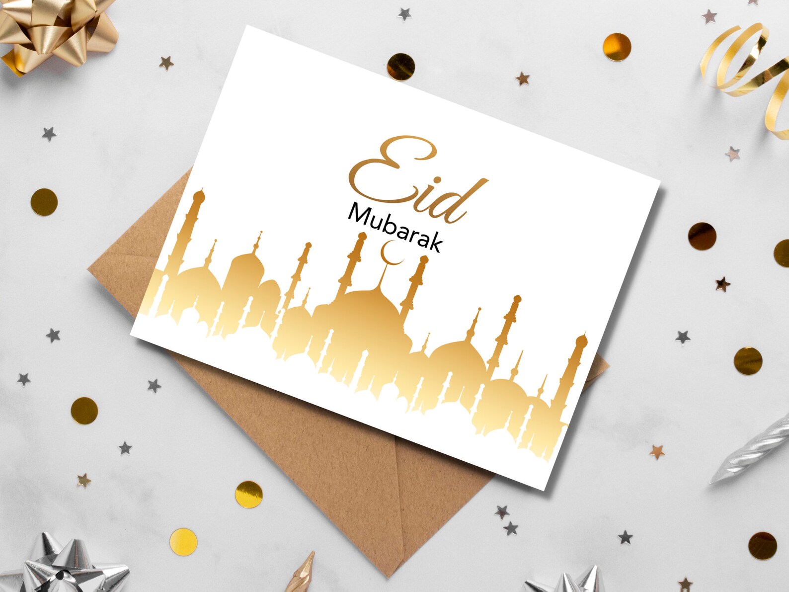 Eid Mubarak Card Eid Gift Eid Card Instant Download Digital Etsy