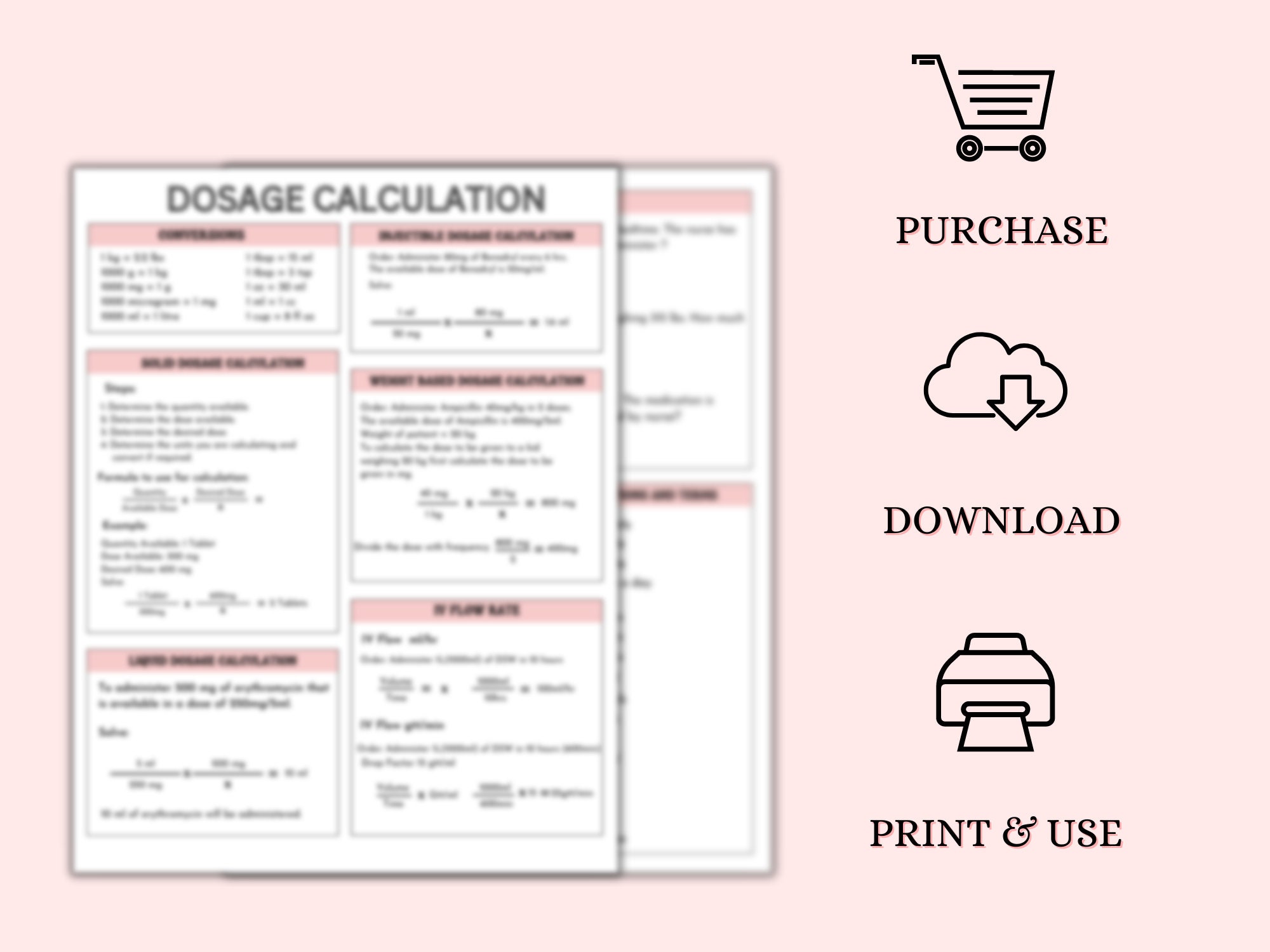Dosage Calculation, Medication Dosage, Nursing Study Guide, Nurse Study ...