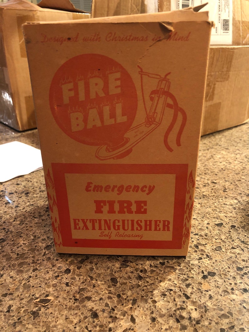 Antique fire ball extinguisher Etsy