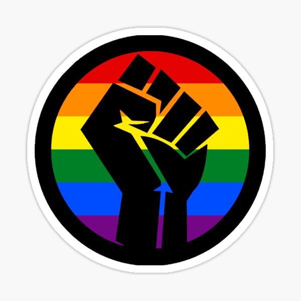 LGBTQ Pride Flag Vinyl Sticker Sticker Diversity | Etsy