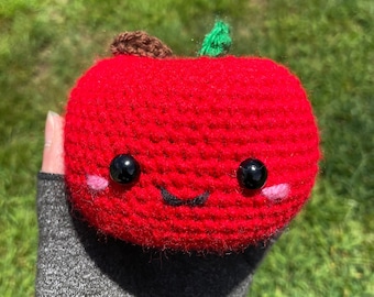 Gehaakte appelamigurumi
