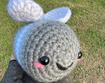 Crochet 7 Stripe Pride Bee