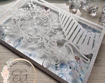 LASER CUTTING TEMPLATE, compatible with laser and precision plotter.
