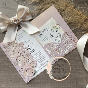TRI-FOLD TEMPLATE Quinceanera Einladung, Schnittdatei, SVG, PDF, Dxf, Ai, CDR, Studio v3