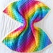 US terms pattern PDF, Rainbow Fusion blanket pattern, crochet blanket pattern, crochet baby blanket pattern