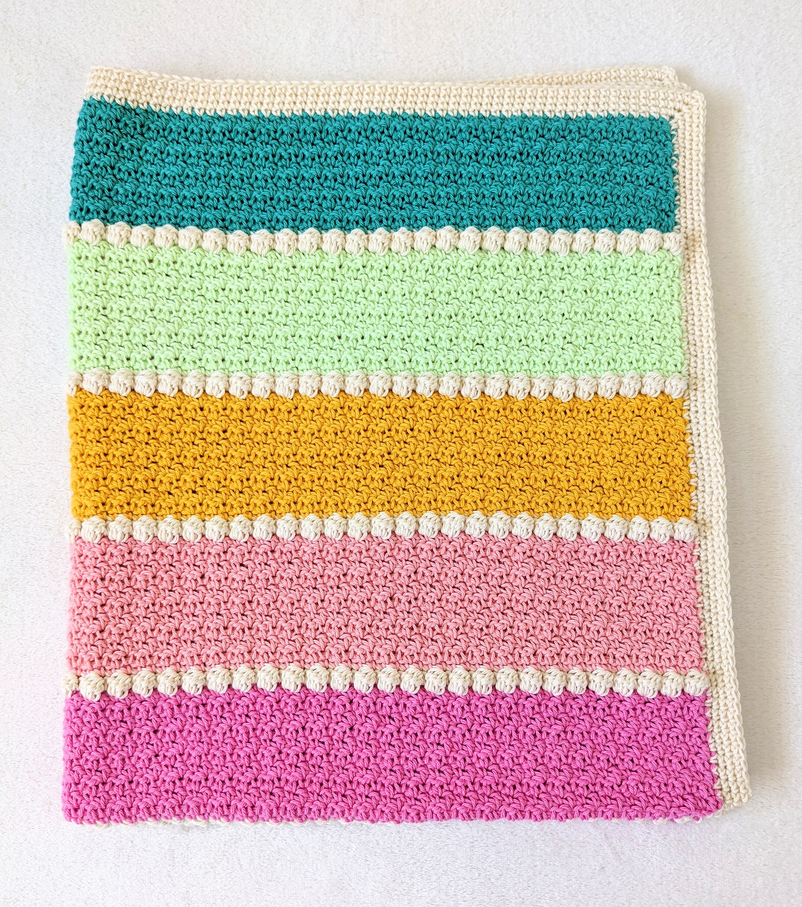 Iced Gem Blanket Pattern UK Terms Crochet Blanket Pattern Etsy