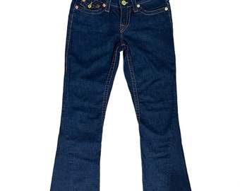 TRUE RELIGION Joey Flare Jeans 28x28: Twisted Inseam