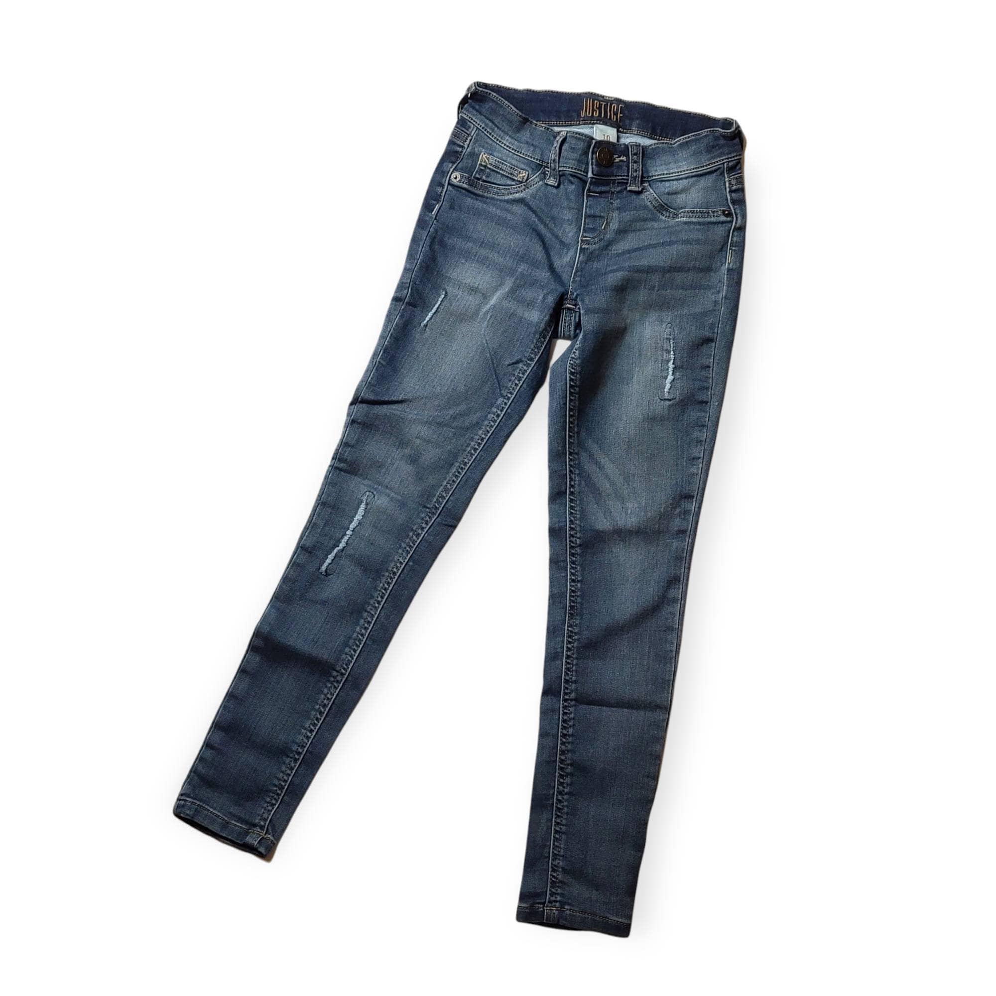 Girls Size 10 JUSTICE Jean Jeggings 
