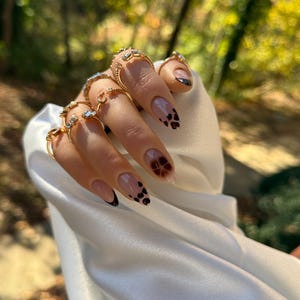 Leopard nails designs / Press on nails