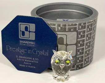 Swarovski Crystal SMALL / MEDIUM OWL #010016 - Etsy