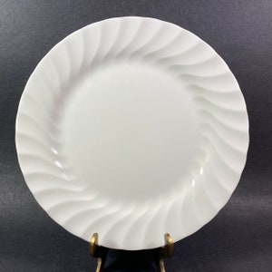 Set of 2 Wedgwood "Candlelight" 8 5/8" Salad swirl Plate , England