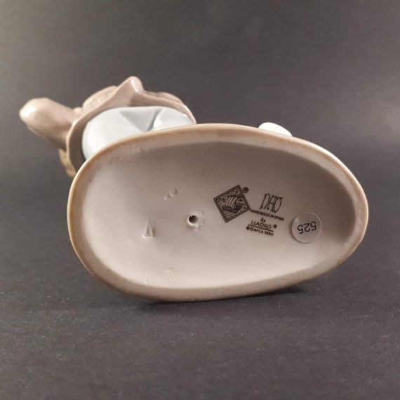 Rare Nao Lladro “SLEEPY HEAD“ #1139 Porcelain Figurine Boy Teddy