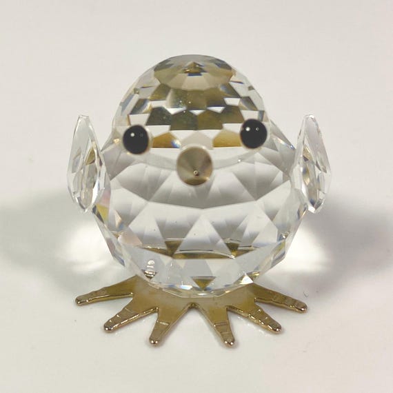 スワロフスキークリスタルミニひよこ/鳥の置物 7651 NR、バーンヤード