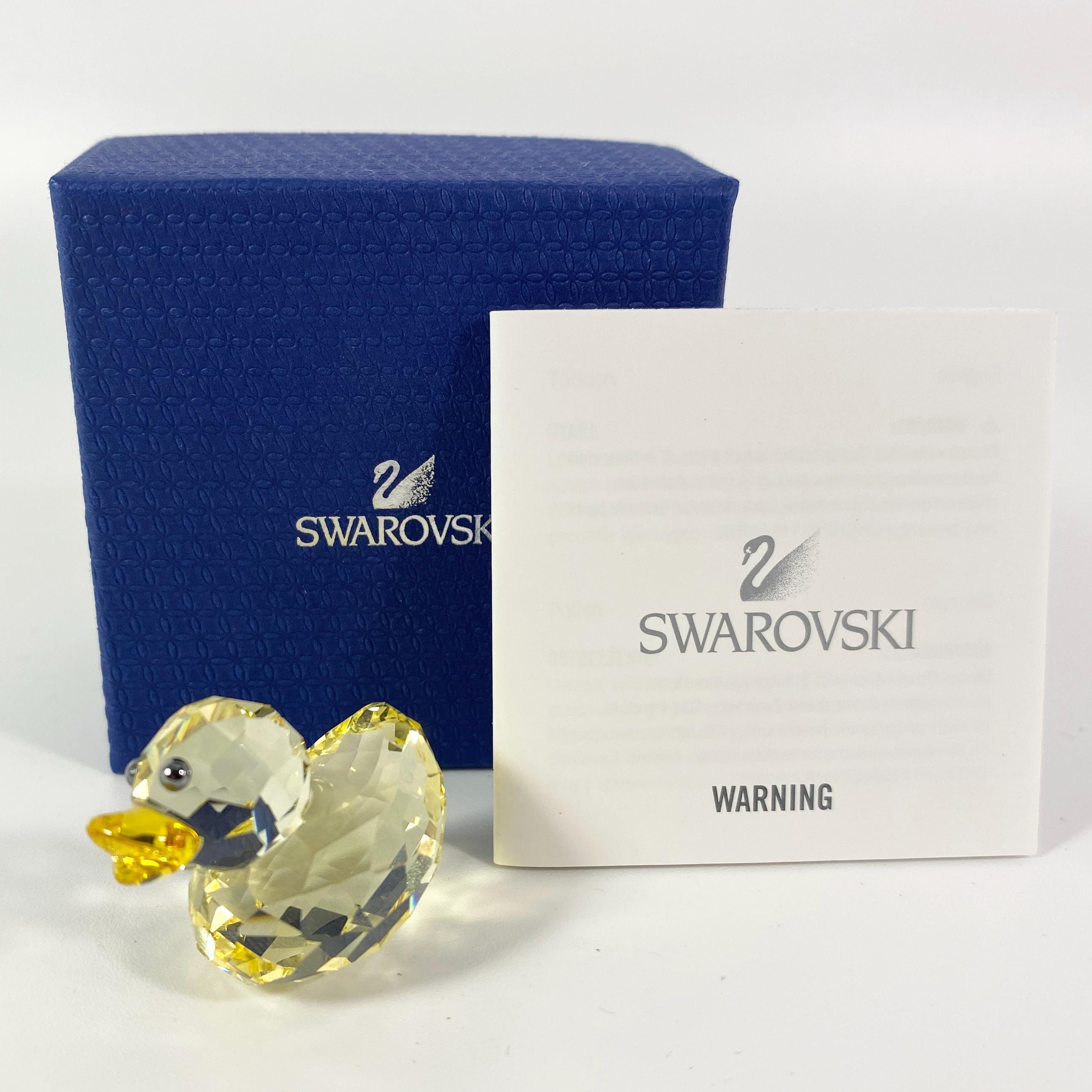 Swarovski Figurines Happy Duck - Etsy