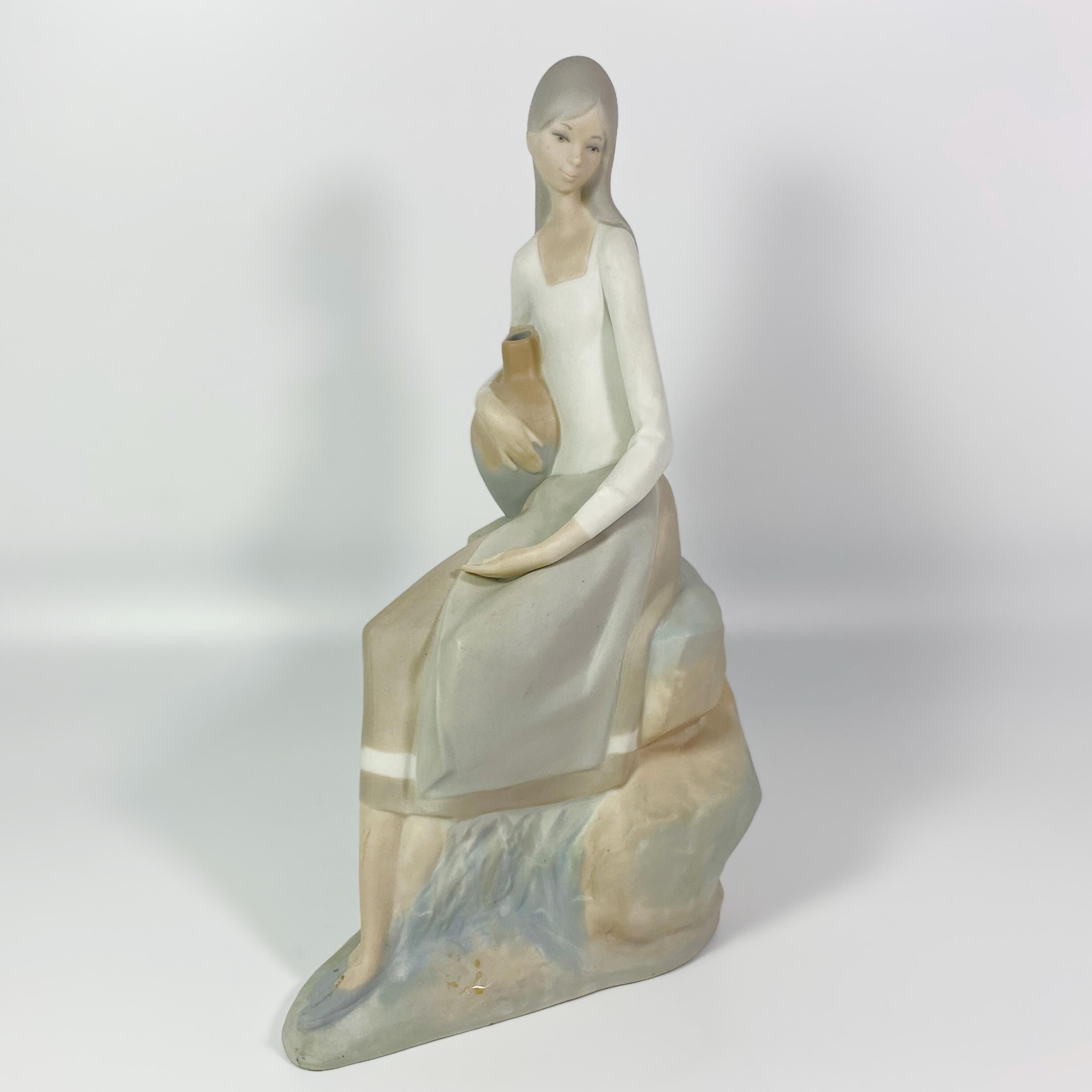Lladro Figurines Water Girl - Etsy Norway