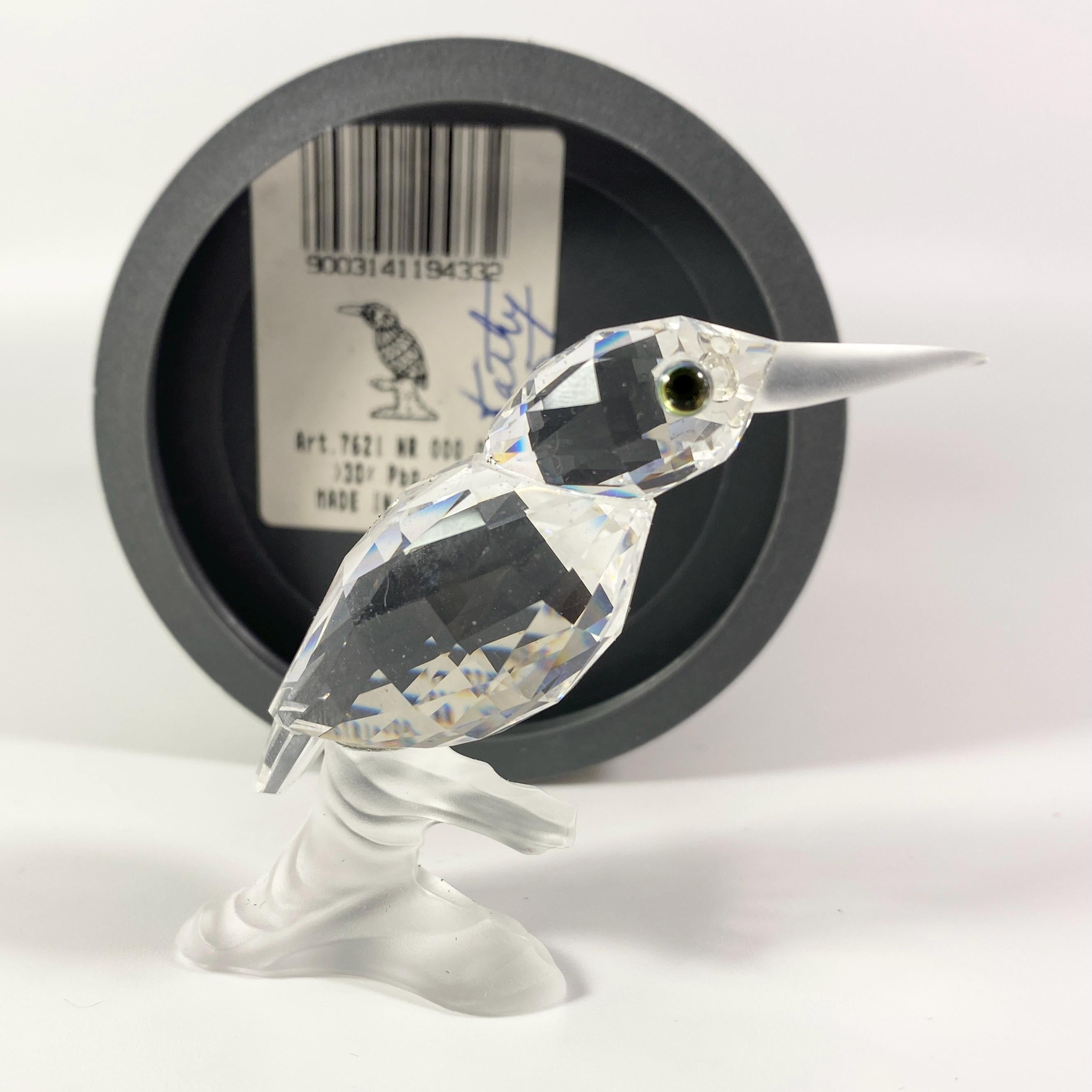 Swarovski Kingfisher Figurine - Etsy