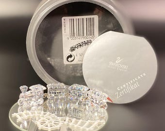 Swarovski Crystal Train Set - Etsy