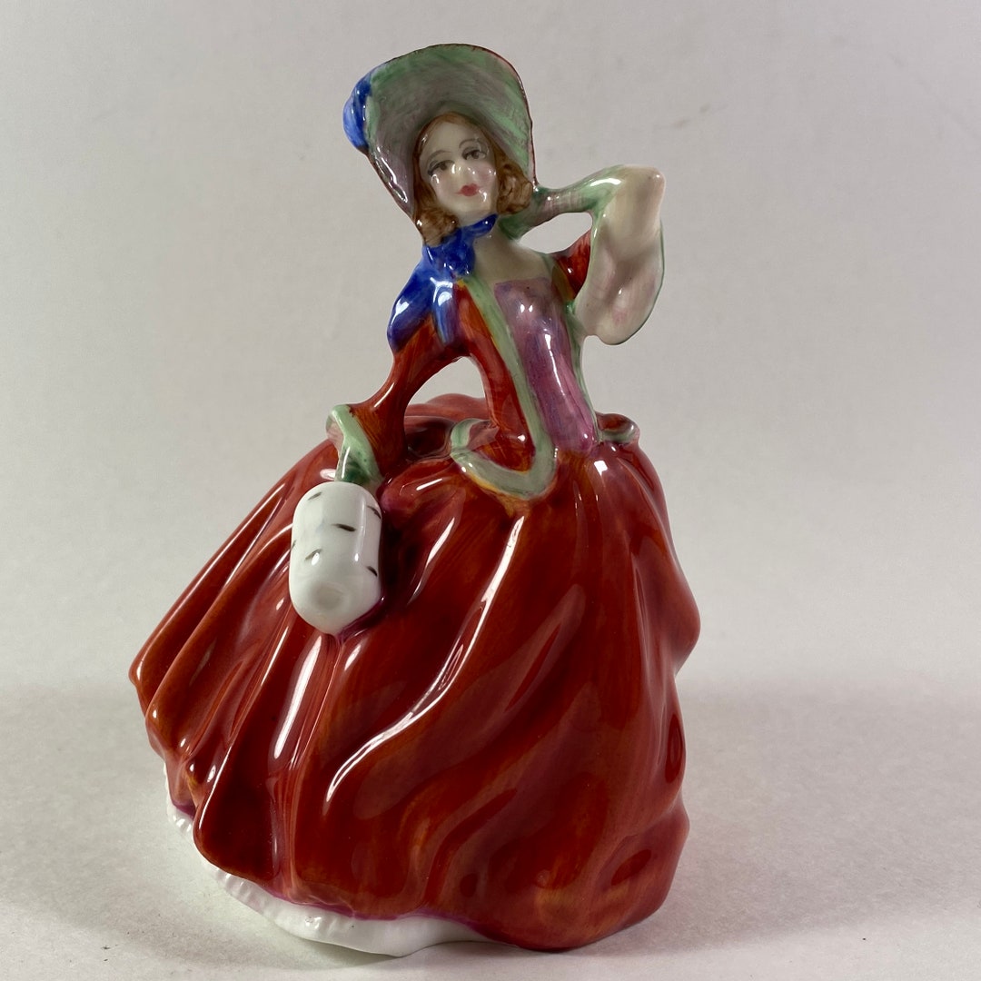 RARE Royal Doulton Autumn Breeze 8 Inches Figurine Etsy