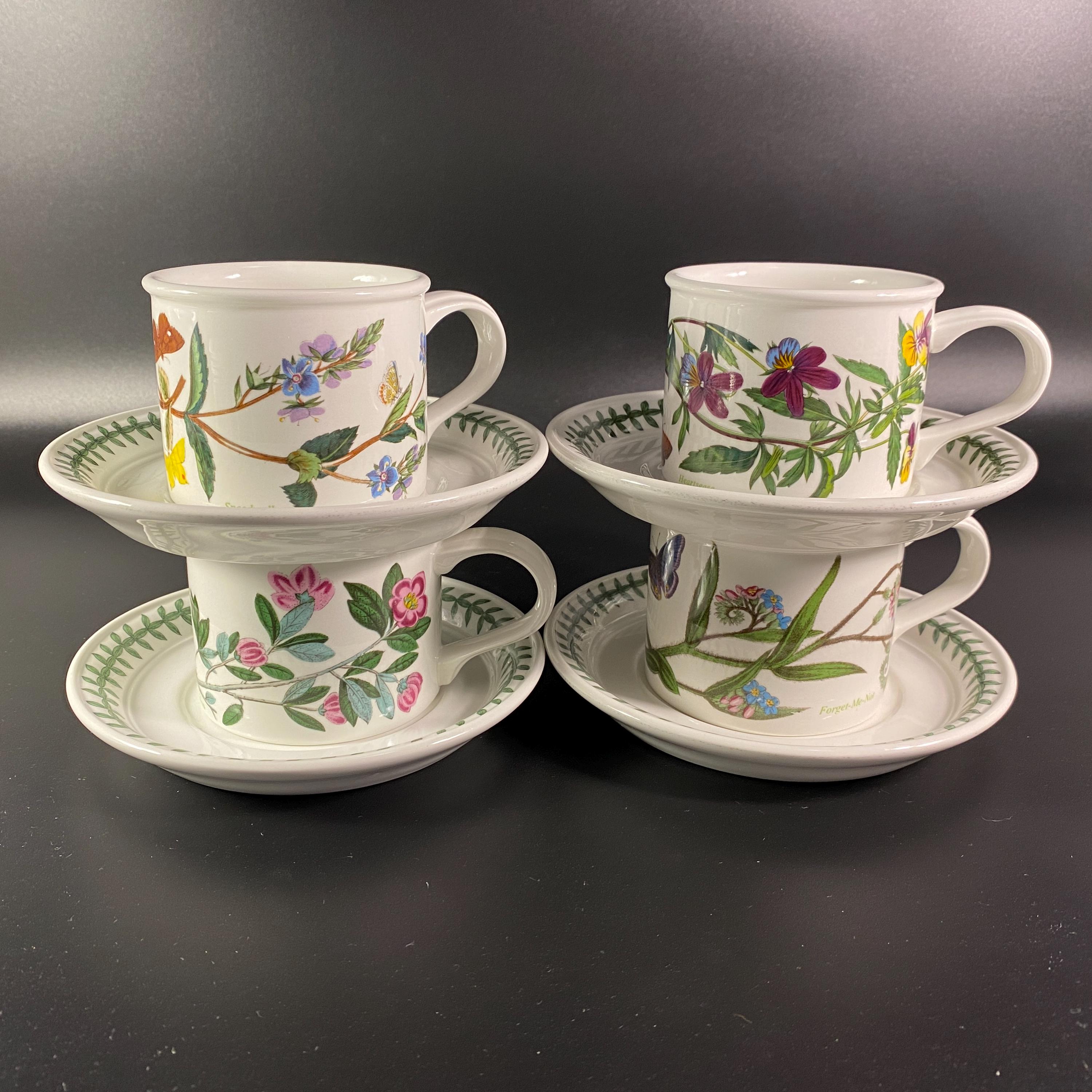 Portmeirion botanic garden cup and saucer - Etsy 日本