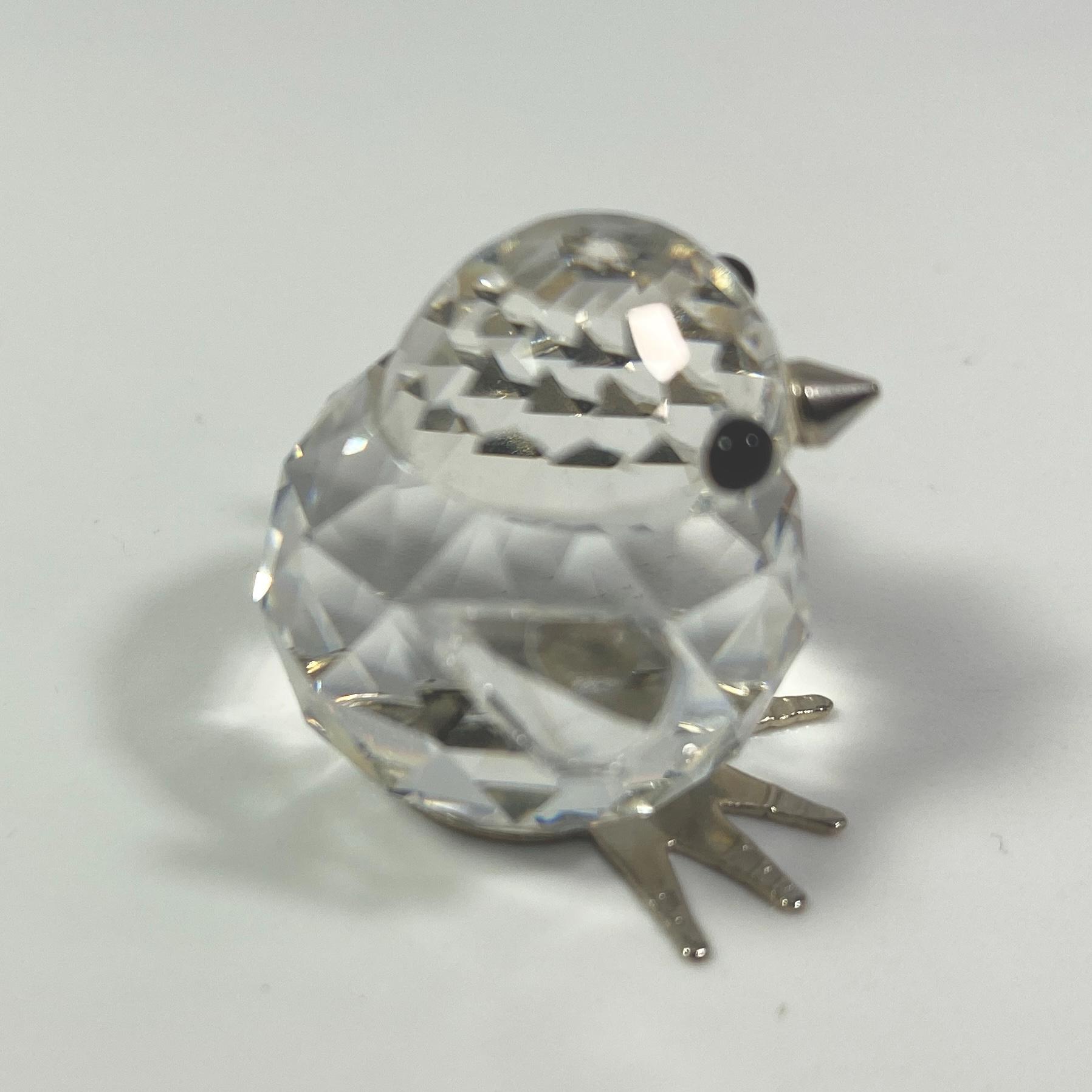 スワロフスキークリスタルミニひよこ/鳥の置物 7651 NR、バーンヤード