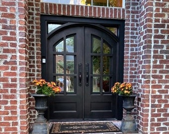 New York - PREORDER - Ships In 18-22 Weeks - Handmade Custom Wrought Iron Door