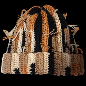 Scrap Yarn Beanie