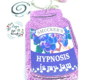 Hypnosis is My Jam Keychain: Fun Gift for Hypnotists