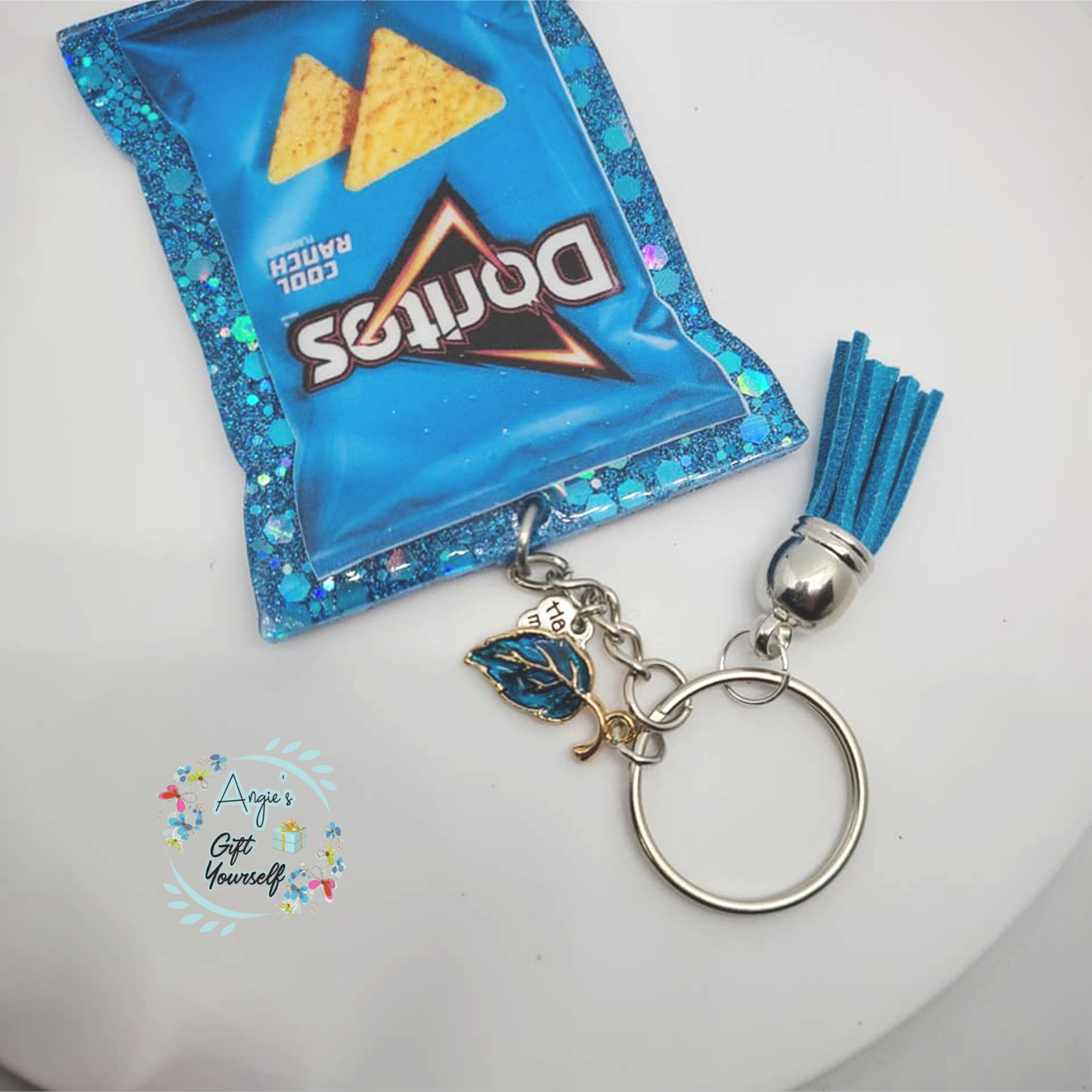 Cool Ranch Doritos Keychain Keychain Cool Ranch Doritos Etsy