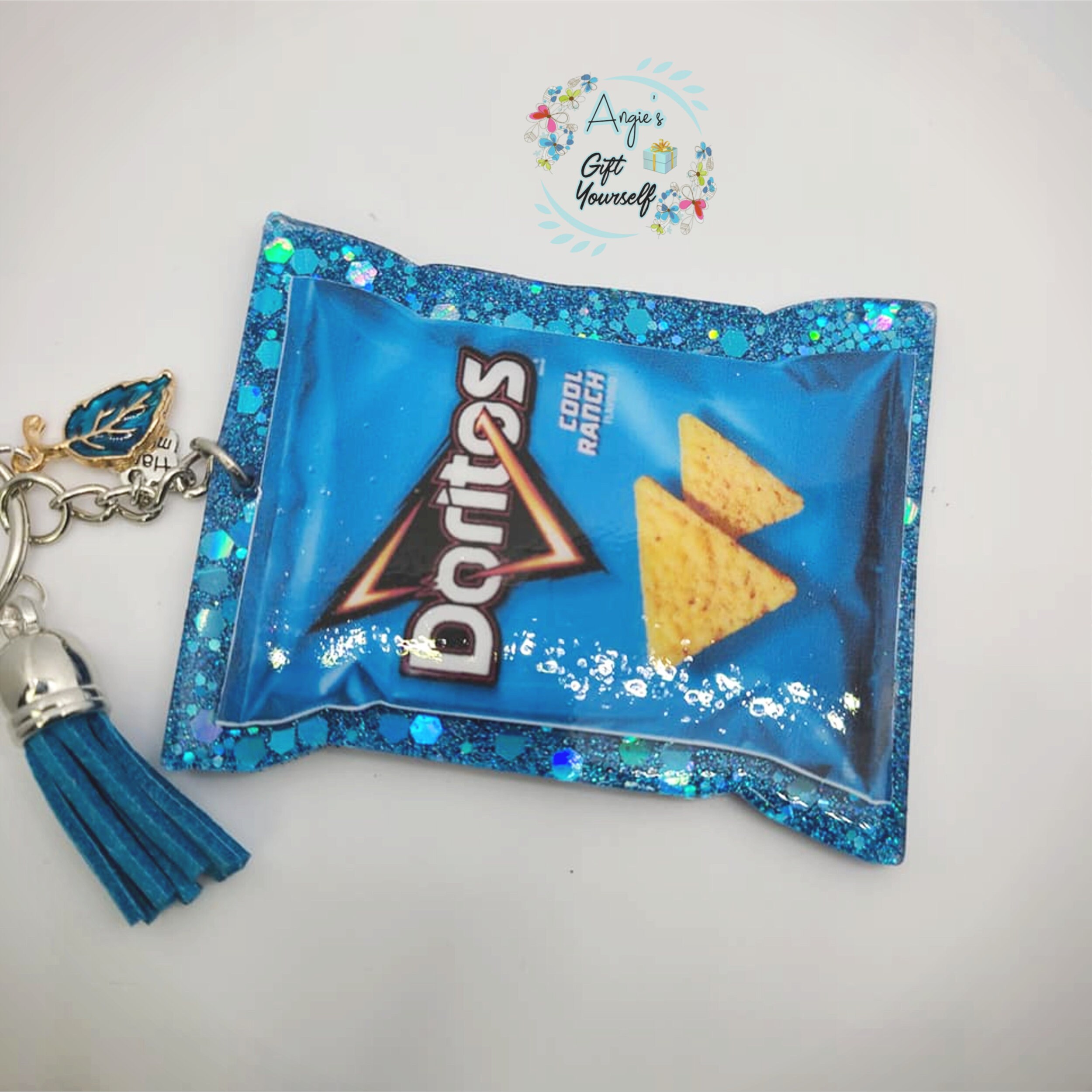 Cool Ranch Doritos Keychain Keychain Cool Ranch Doritos Etsy