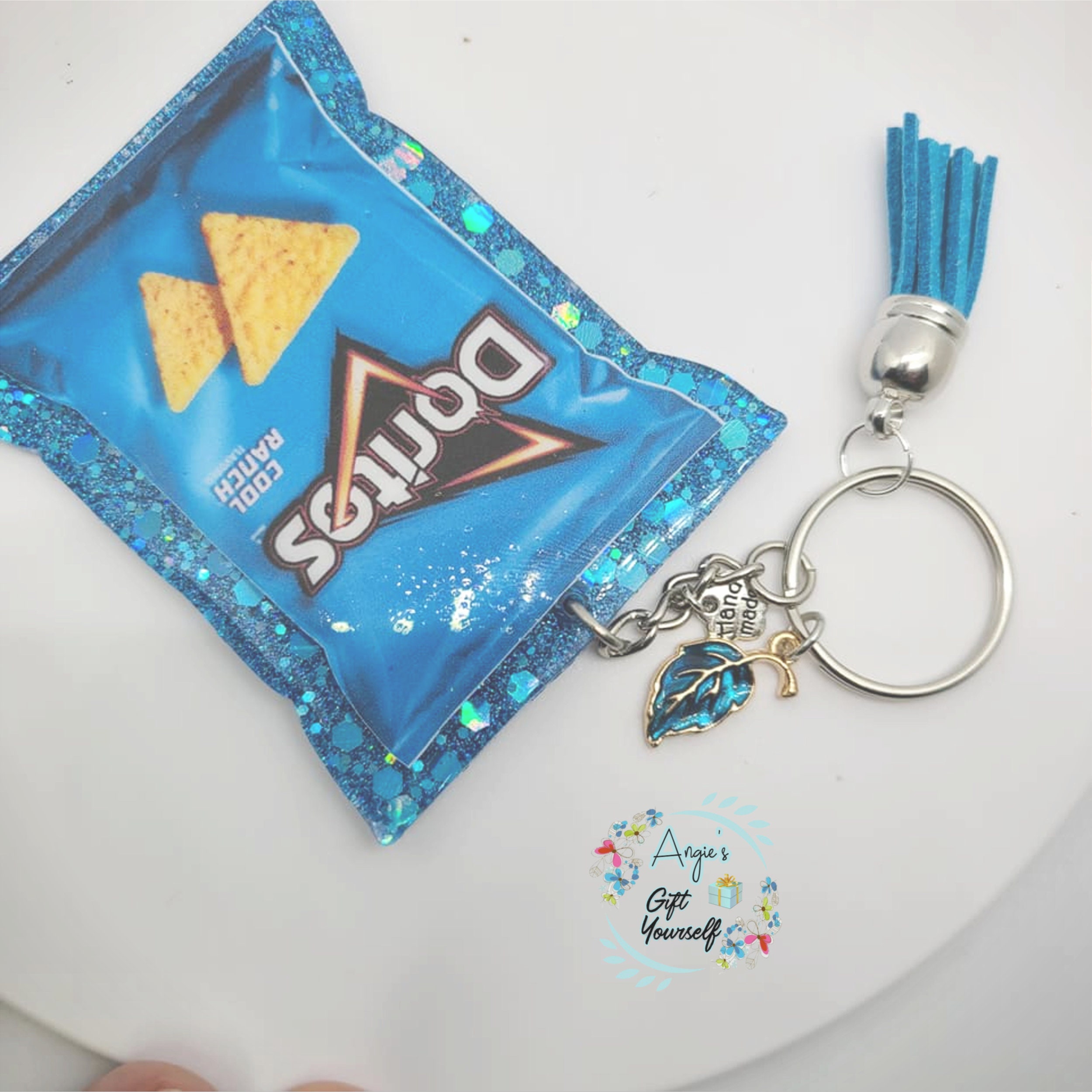 Cool Ranch Doritos Keychain Keychain Cool Ranch Doritos Etsy